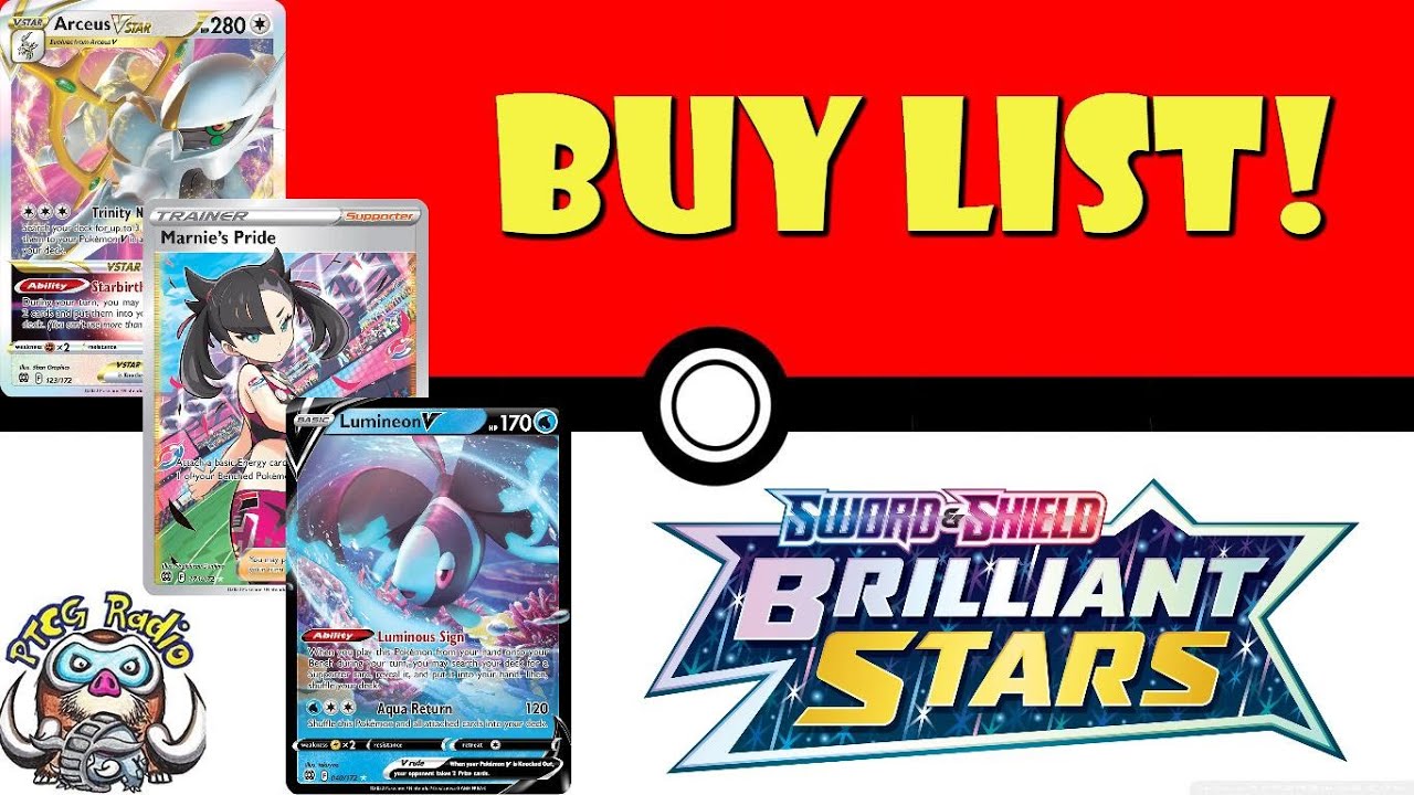 Brilliant Stars Buy List! (New Pokmon TCG Set) (Which Cards to Buy)