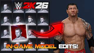 WWE 2K26 | How To Edit In-Game Models (FULL TUTORIAL) screenshot 3