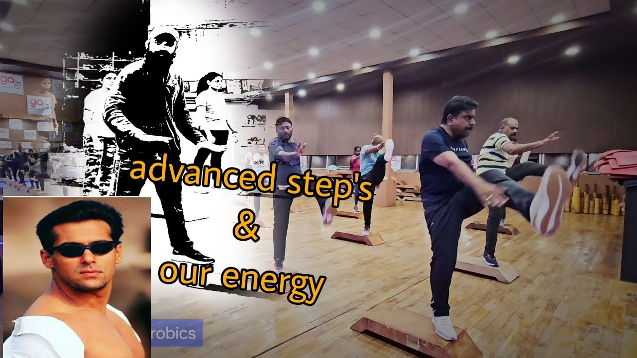 with advanced step aerobics 🙏🏼 🏻💪🏼 @goslimaerobics - YouTube