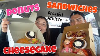 I Followed A CROSSFIT ATHLETES CHEAT DAY!!