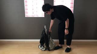 サイベックス イージーS2の展開と折りたたみ方