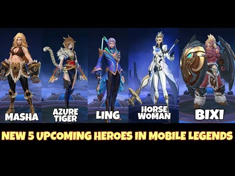 Mobile legends 5 New Upcoming Heroes ! Mobile legends New Heroes & Skins , animation & best comics @Soulmobilelegends