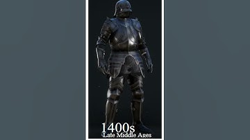 The Evolution of Medieval Armor. #medieval #medievalera #middleages #earlymedieval #medievalperiod
