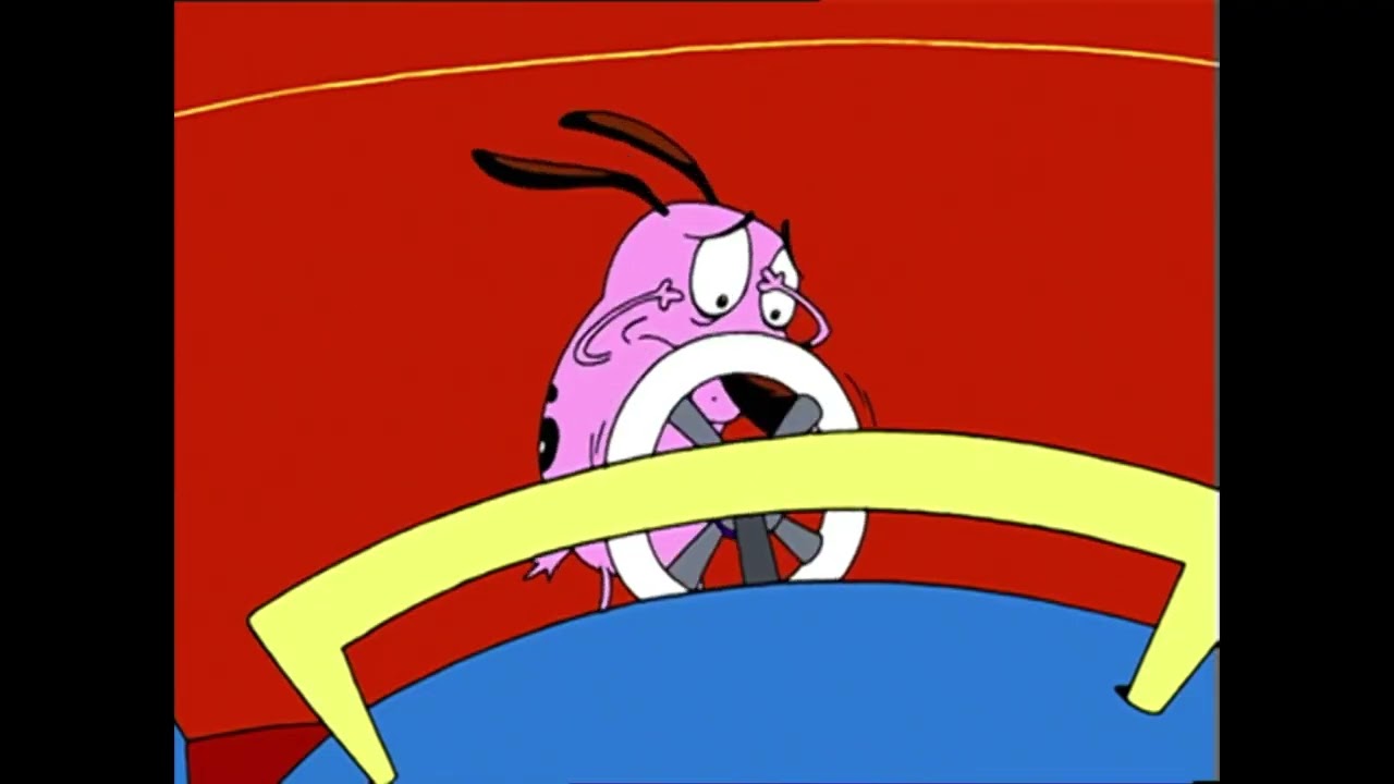 Leone il cane fifone: inseguimento