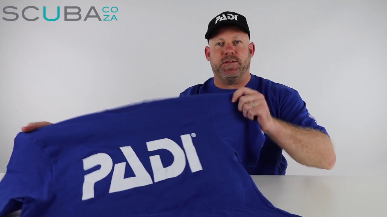 Visne Gnide Betjening mulig PADI T Shirt - YouTube