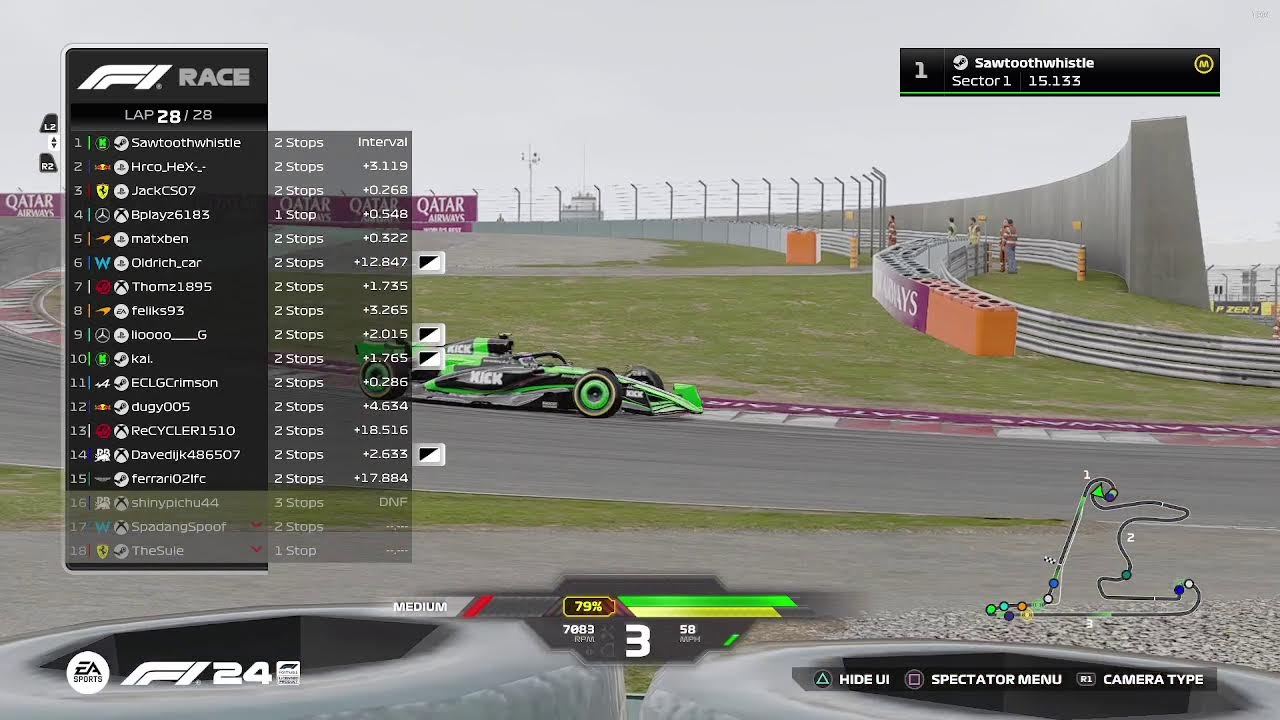 Sim Top Formula: Season 4 Race 3: Chinese Grand Prix