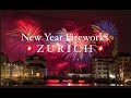 New Year Fireworks Zurich 2024 by Geoff Pegler