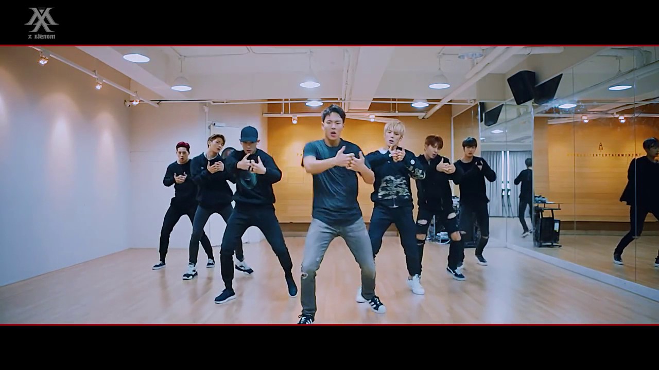 MONSTA X - Hero Dance Practice Mirrored - YouTube