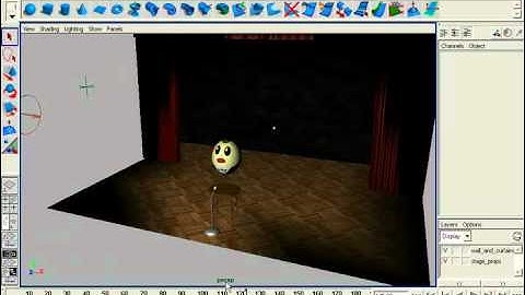 Maya Project Part 55: Adding a Camera