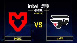 MOUZ vs paiN | Map 1 Nuke | IEM Cologne 2022 Play-In - Upper