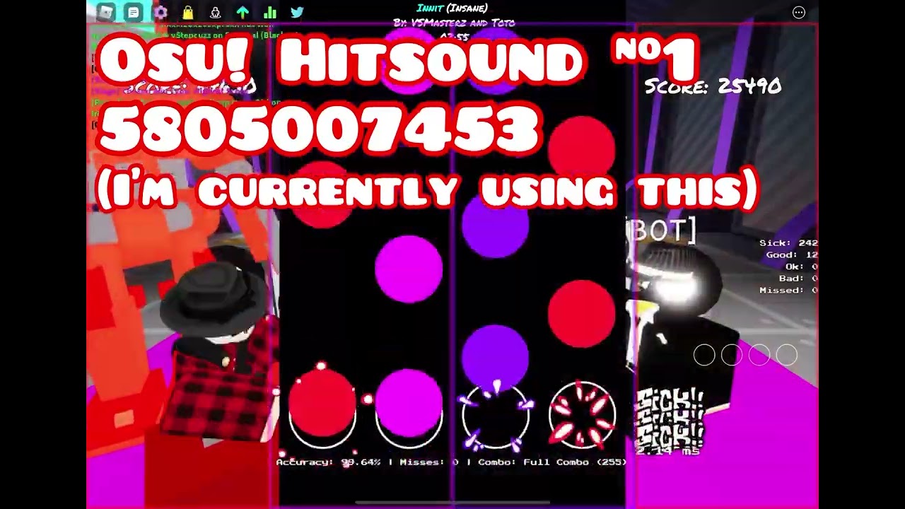 Top 3 BEST Osu Hitsounds For Funky Friday YouTube 