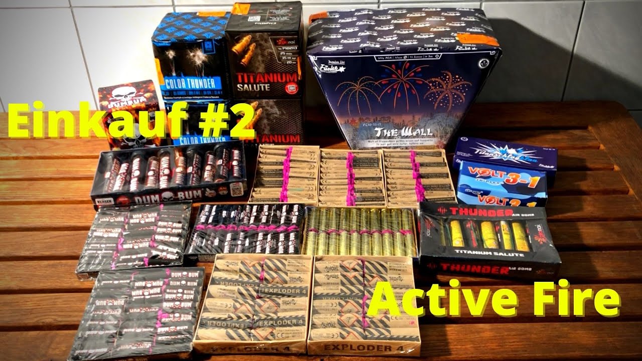 Feuerwerk Einkauf in Österreich #2 | Active Fire