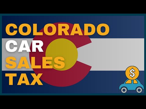 Colorado Vehicle Taxes Calculator