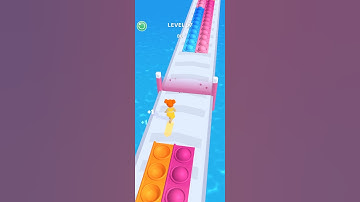 Pop it run Gameplay walkthrough part All levels #shorts