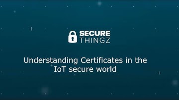 Understanding Certificates in the IoT Secure World