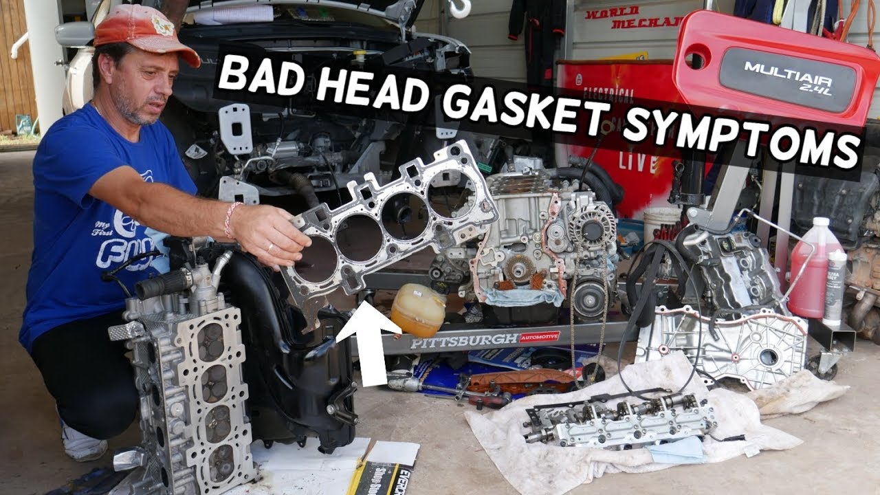 SYMPTOMS OF BAD GASKET BLOWN, HEAD GASKET JEEP CHEROKEE, COMPASS, RENEGADE  - YouTube