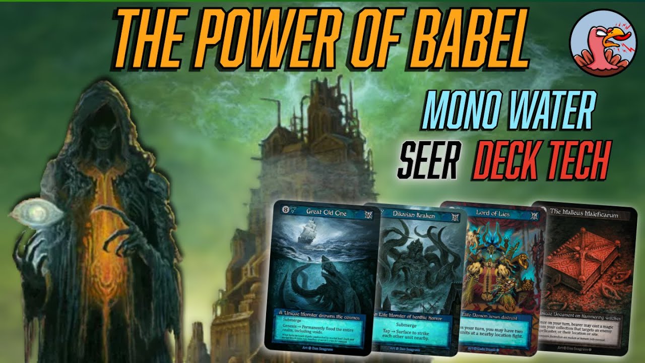 TRIUMPH AND TRANSGRESSION!! Seer Tower of Babel Deck Tech | Sorcery: Contested Realm