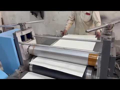 Sheet-to-Sheet Engraving Machine demonstration video