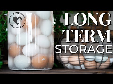 Wideo: Jak konserwuje jajka w szkle?