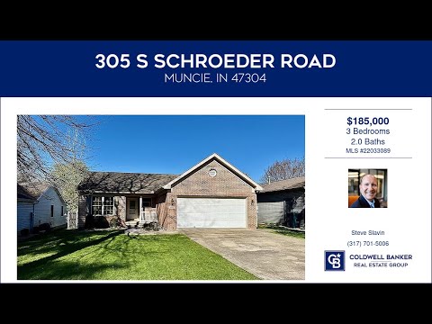 305 S Schroeder Road, Muncie, IN home video tour