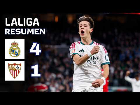 Capa de Real Madrid - Sevilla | 4-1 | Highlights | La Liga 2026-27 | real madrid sevilla
