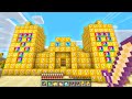 Minecraft UHC but the world is lucky block temples..