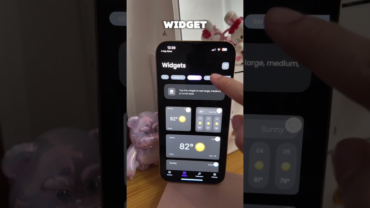 The perfect app for customize widgets 