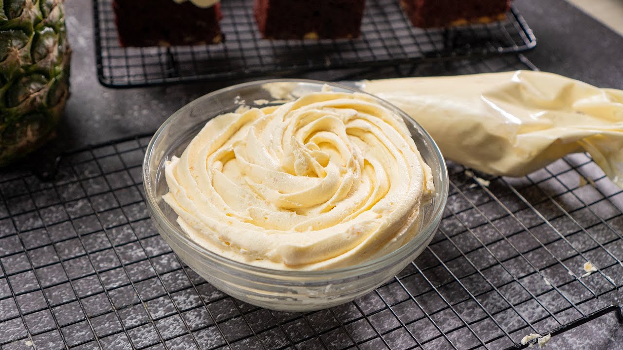 Quick And Easy PINEAPPLE ICING YouTube