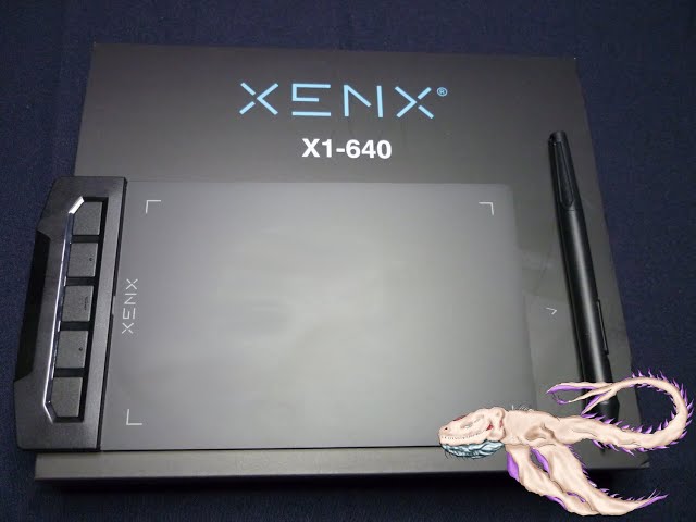 Xenx X1-640 Graphic Tablet Review - YouTube