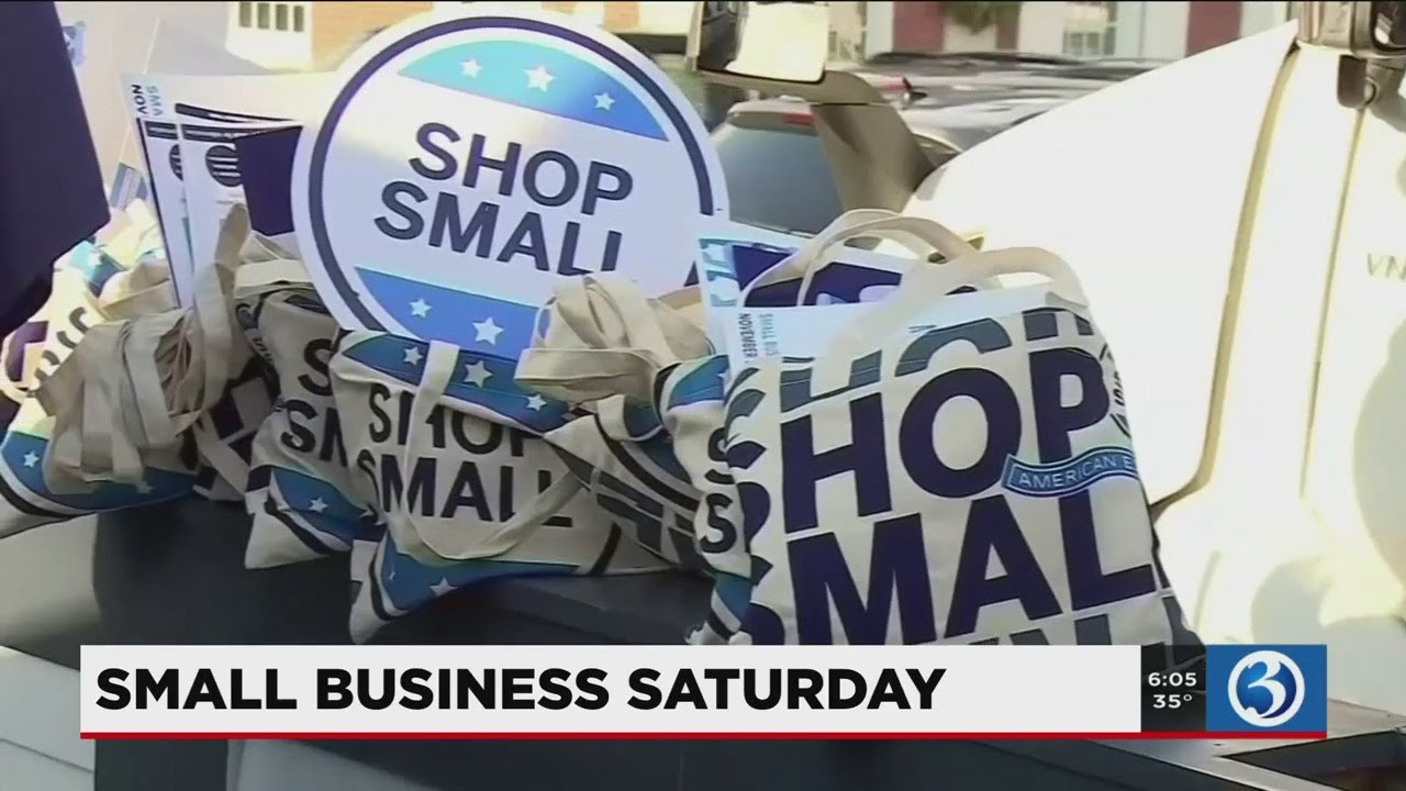 VIDEO: Small Business Saturday is underway in Connecticut