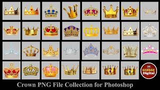 Crown PNG file collection for Photoshop designing (@georgedigital6948) screenshot 3