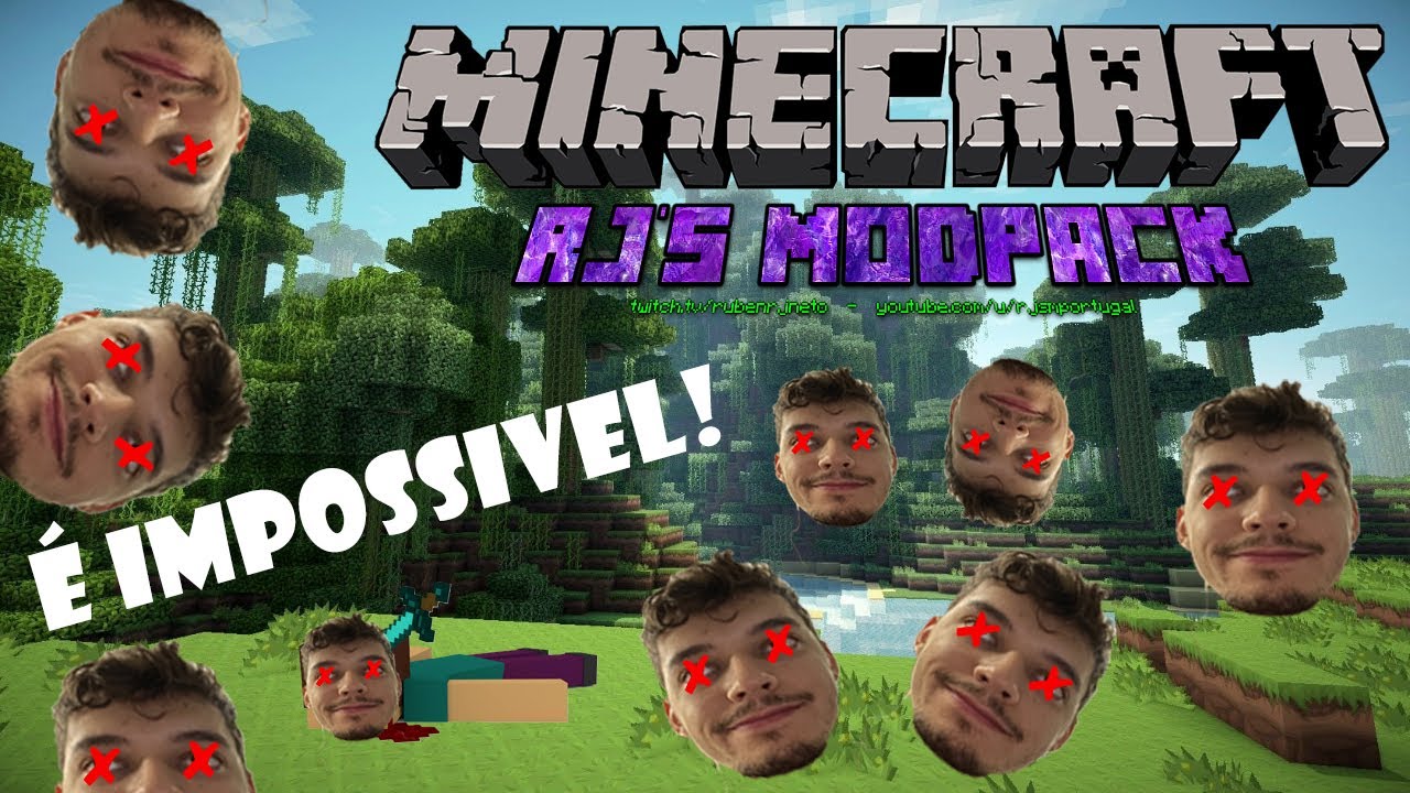 Jrmp Modpack MODPACK MAIS DIFICIL no Minecraft? | RJ's Modpack Ep.4 - YouTube