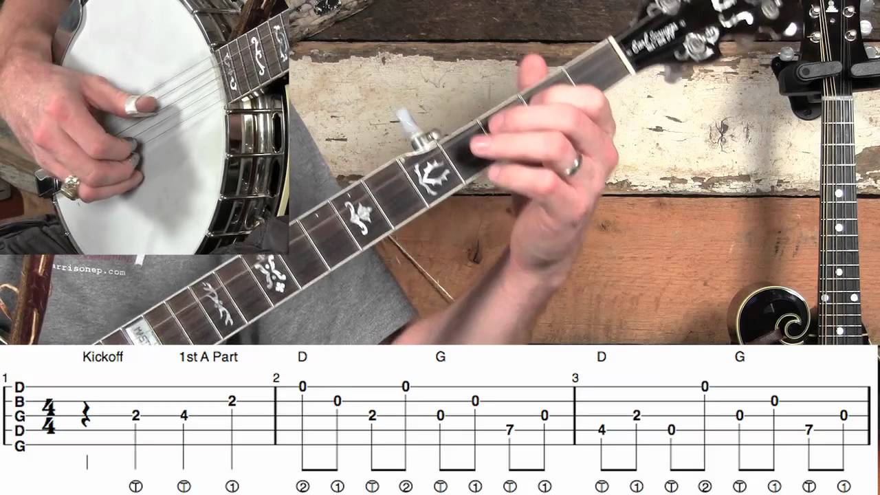 How to Play Fishers Hornpipe Melodic Banjo!