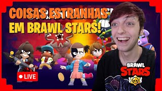 COISAS ESTRANHAS ACONTECEM NA LIVE DE DOMINGO! BRAWL STARS AO VIVO! (Gameplay PT-BR)
