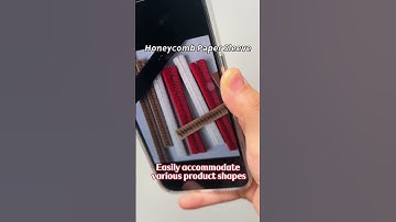 Honeycomb paper sleeve-the protector of fragile items #packagingdeasigner #ecofriendly