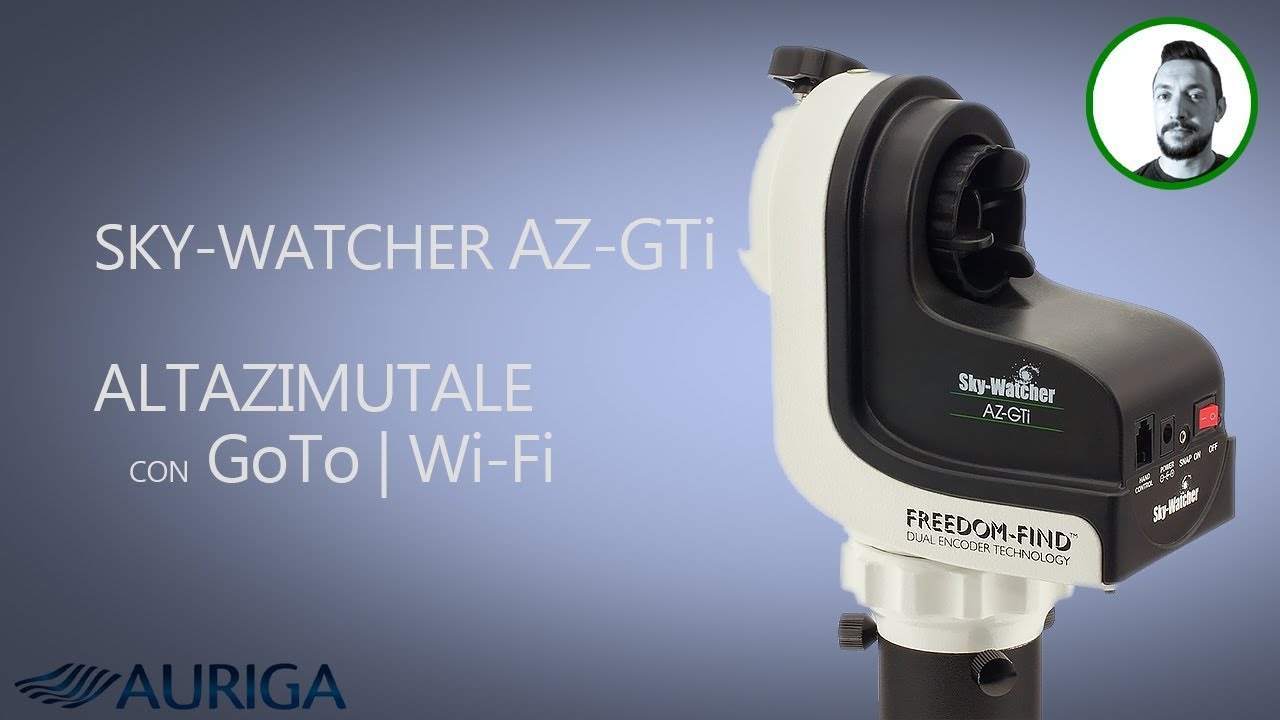 SkyWatcher AZGTi GoTo WiFi Presentazione della montatura YouTube