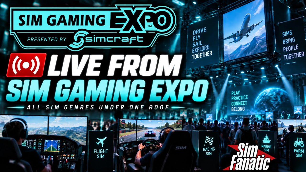Sim Gaming Expo 2026 from the Show Room Floor! | Flight Sims, Racing Sims & More