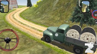 Pickup Truck Simulator Offroad  - World most dangerous And Narrow roads |Wire bundle transport truck screenshot 3