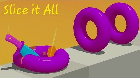 Slice it all! Very satisfying and relaxing ASMR slicing game 11