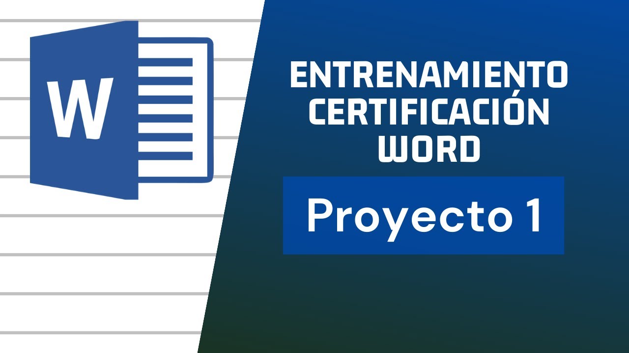  ejercicios pr cticos de word proyecto 1 entrenamiento para