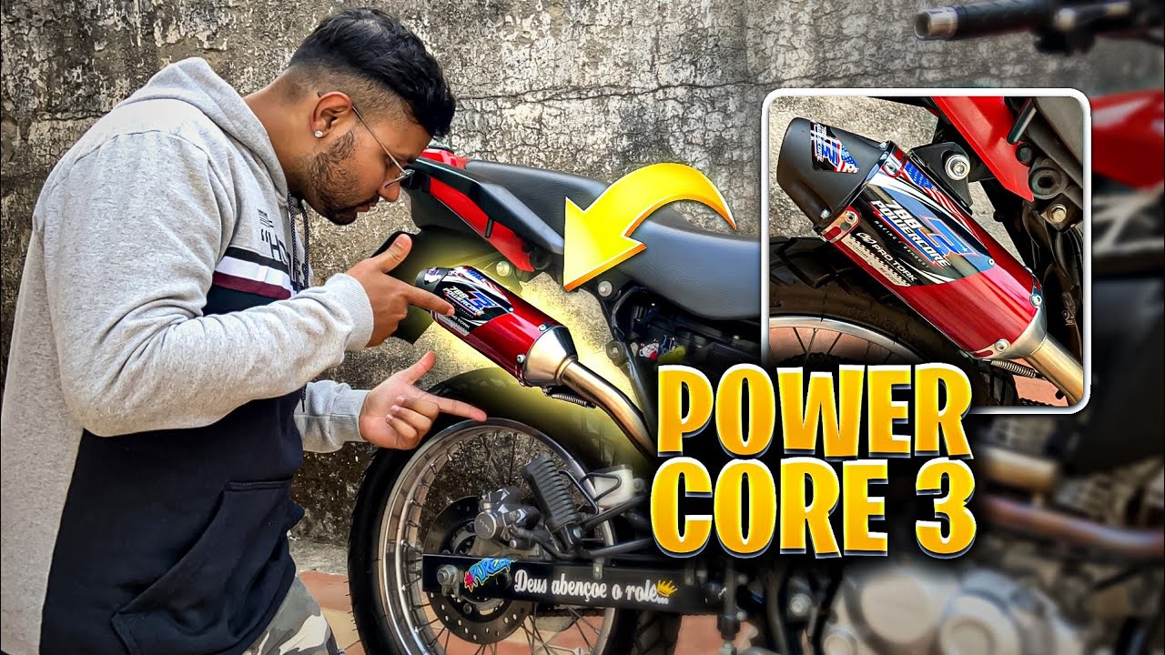 INSTALEI ESCAPE ESPORTIVO NA BROS 160 | RONCO LINDO 🔥