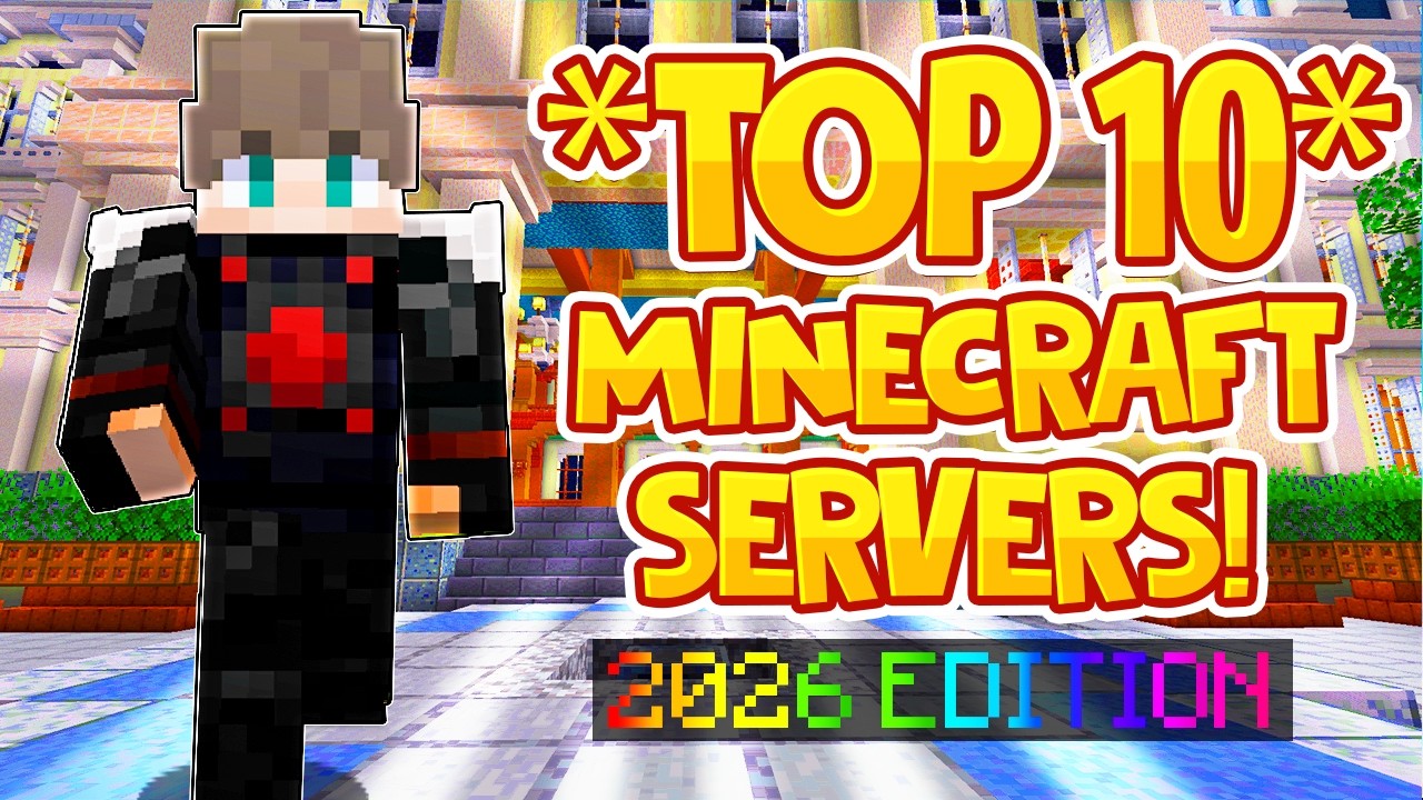 Top 10 MINECRAFT SERVERS To Join In 2026 (1.21+) - YouTube