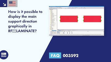 FAQ 003592 | How is it possible to display the main support direction graphically in RF‑LAMINATE?