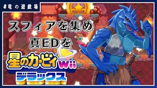#3【星のカービィWiiデラックス】初見ながらやり込みプレイ！【竜の遊技場】