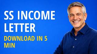 SS Proof of Income Letter 2026: Download From SSA.gov in 5 Minutes