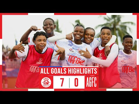 MAGOLI YOTE SIMBA QUEENS {7} VS ALLIANCE GIRLS {0} | HAT-TRICK | LIGI KUU YA WANAWAKE