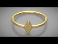 Modeling and texturing a golden Ring in Cinema 4D - Part 2