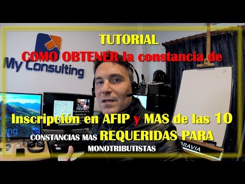 constancias TUTORIAL Monotributo LAS MAS POPULARES. No dejes de conocerlas !!!! SON MAS DE 10