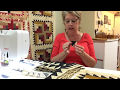 Log cabin quilt making  so beautiful so easy