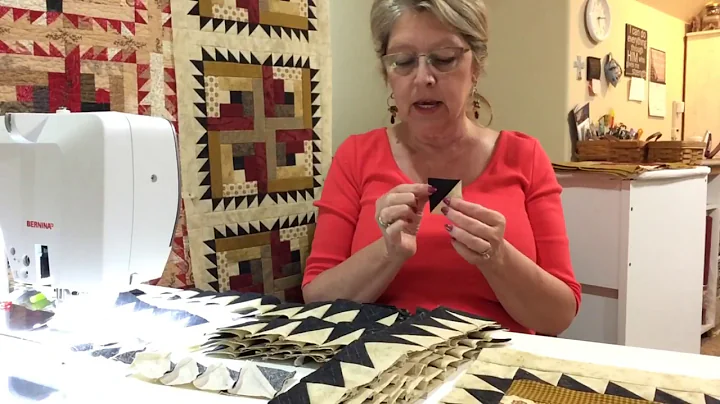 Log Cabin quilt making - so beautiful, so easy!